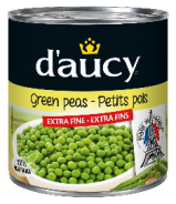 daucy extra fine green peas
