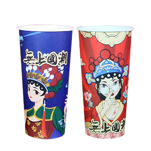 国潮风纸杯