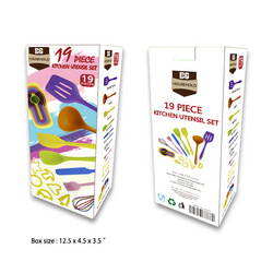 19 Pieces Kitchen Utensil Set