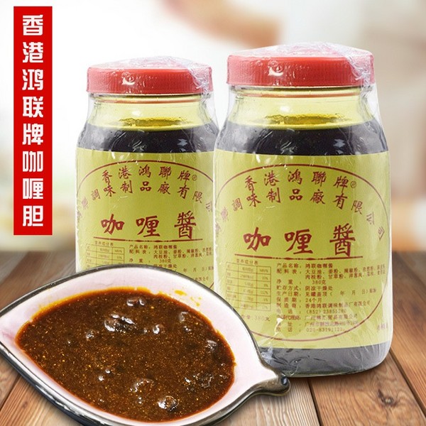 鸿联咖喱酱 650g/瓶 