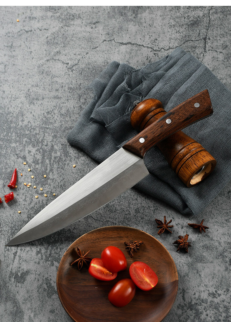 多功能8寸料理刀切肉牛刀切片刀剔骨刀西式厨师刀屠宰刀