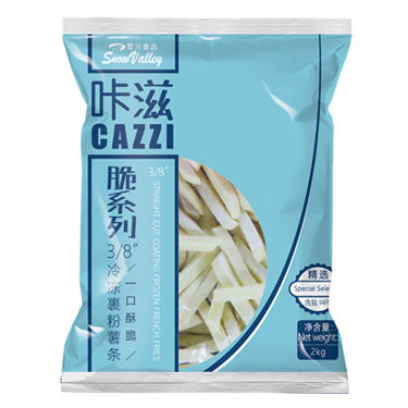 雪川-咔滋 · 精選3/8冷凍薯?xiàng)l2kg