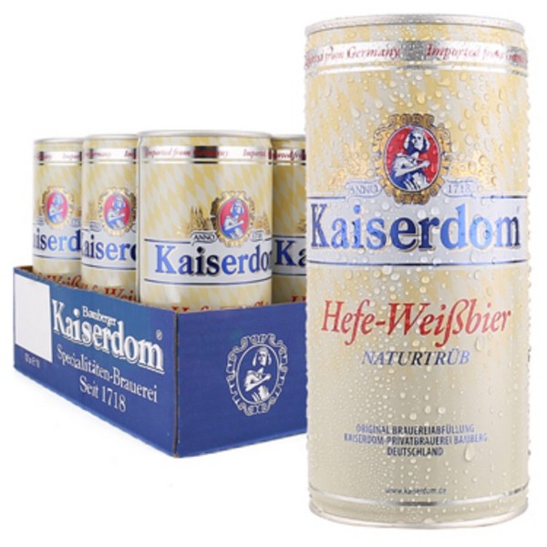 Kaiserdom凯撒顿姆白啤酒1L