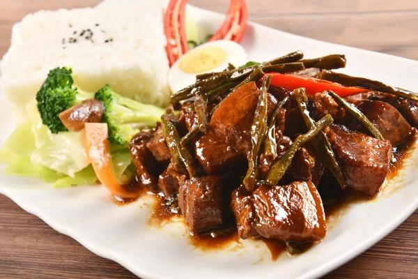 干豆角烧肉