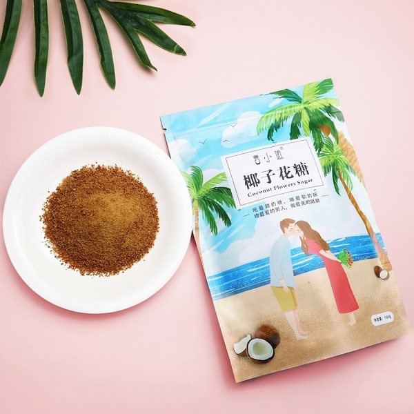 天然椰子花糖150g椰子糖粉咖啡代糖无麸质低卡低升糖生酮食品