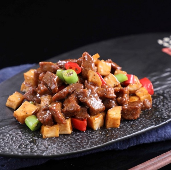 调理牛肉粒