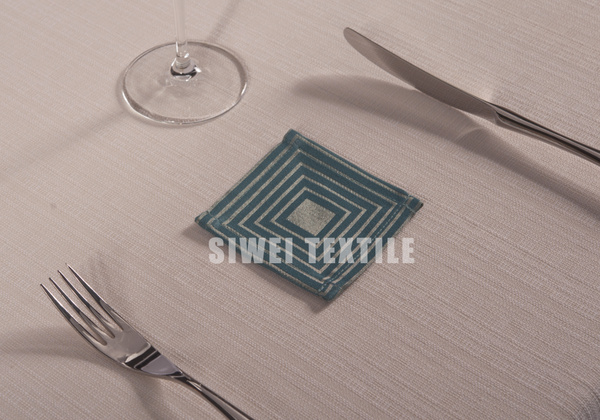 超棉独幅杯垫 cotton feel bordered coaster