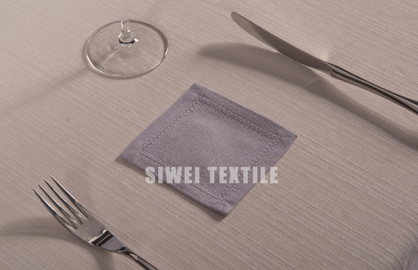 超棉独幅杯垫 cotton feel bordered coaster