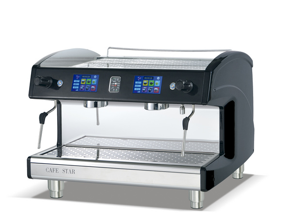 双头意大利半自动咖啡机