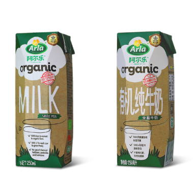Arla organic whole milk 阿尔乐有机全脂牛奶 250ml*20