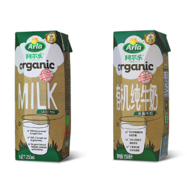 Arla organic whole milk 阿爾樂有機全脂牛奶 250ml*20