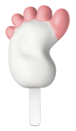 3D定制冰淇淋-妞妞的脚