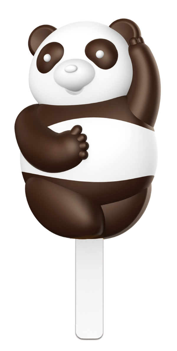 3D定制冰淇淋-熊猫