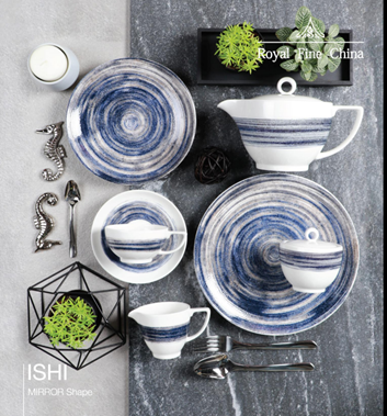 ISHI BLUE系列 陶瓷餐具