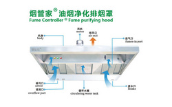 烟罩式油烟净化一体机,油烟净化设备 选烟管家