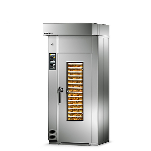 紧凑型台车式旋转热风烤炉 shop-in