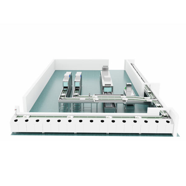 餐具自动传送清洗系统