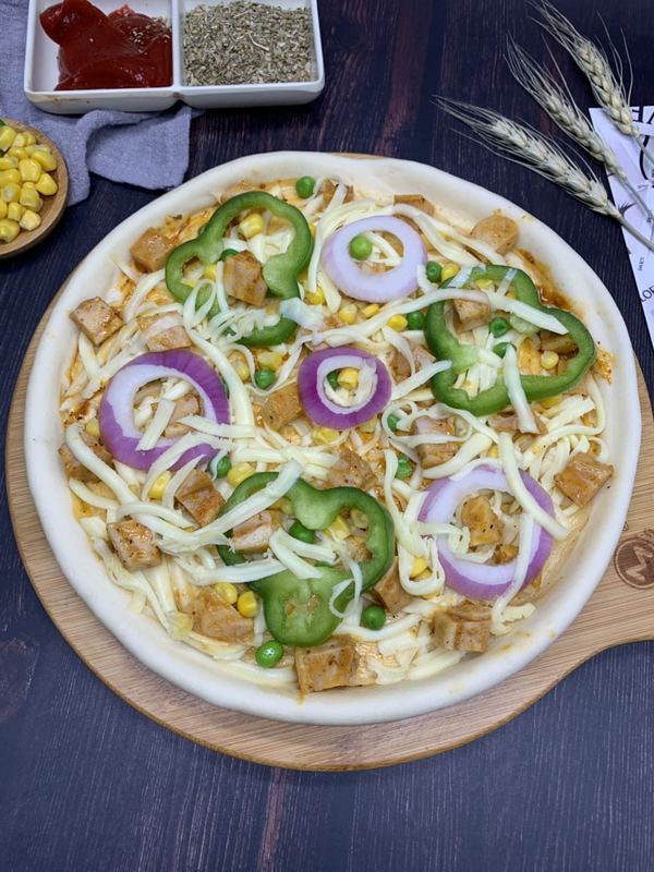 奥尔良鸡肉比萨