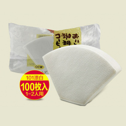 日本三洋手沖咖啡濾紙 【100片裝】101漂白