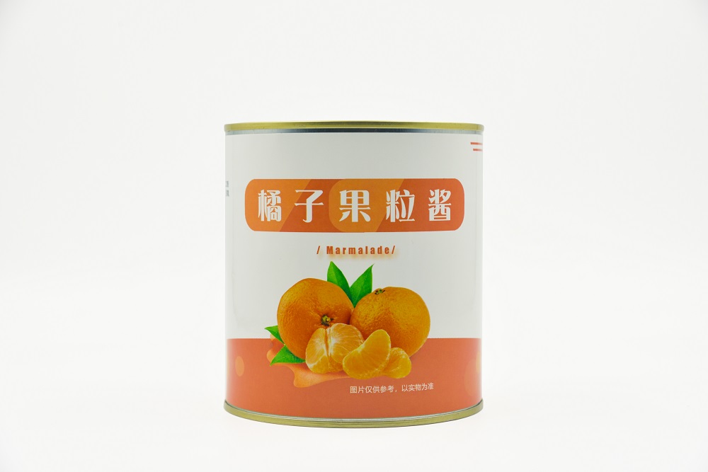 桔子果粒醬