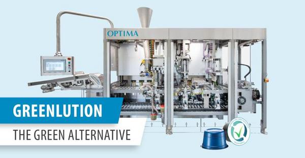 OPTIMA CFL直列式咖啡胶囊灌装封口机