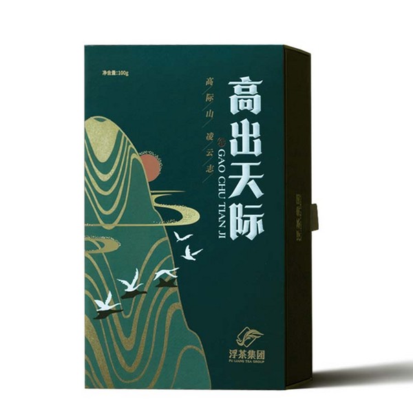 浮梁绿茶 高出天际 规格：100g（5g*10袋*2盒）/盒