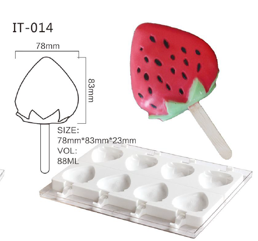 妮可雪糕模具联模