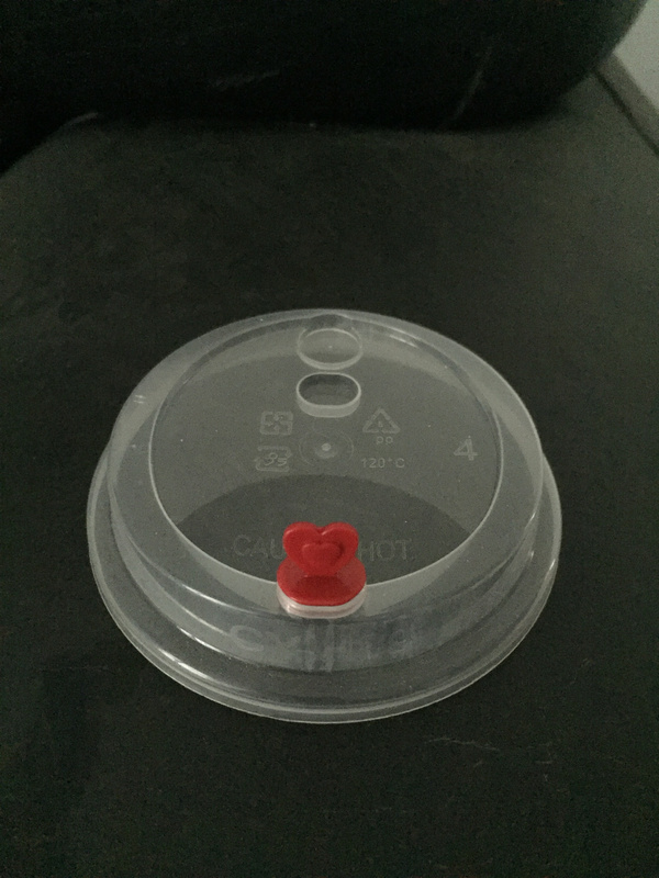 热饮纸杯盖