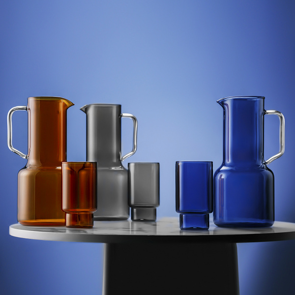 原彩耐热玻璃冷水壶