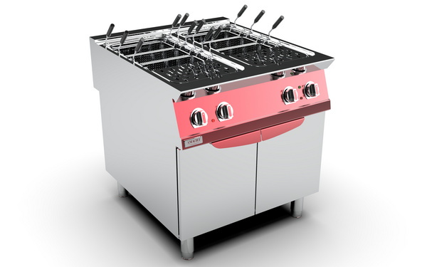 900款立式电力双缸意粉炉连柜座