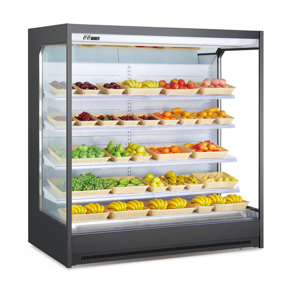 超市立式风幕柜