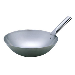S/S WOK 不銹鋼打釘鑊K10101,K10102