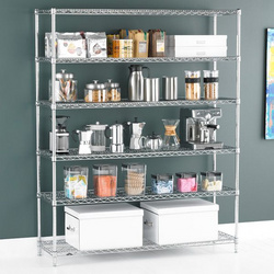 6-Tiers Ordinary Heavy Duty Wire Shelving六層常規(guī)重網(wǎng)線網(wǎng)貨架