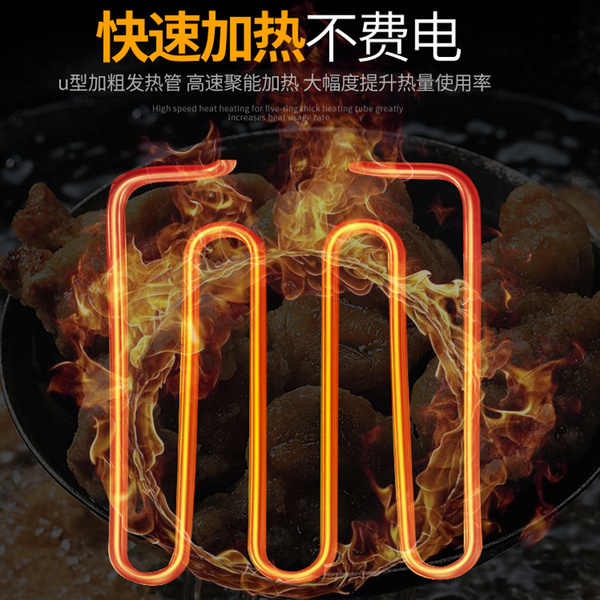 6L商用电炸炉油炸机厂家直销台式油炸炉单双缸双筛单控摆摊电炸锅  JS-6L   JS-6L-2