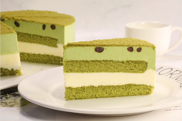 抹茶芝士慕斯蛋糕（圆形）