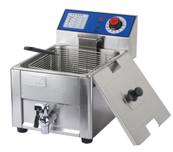 单缸单筛电炸炉