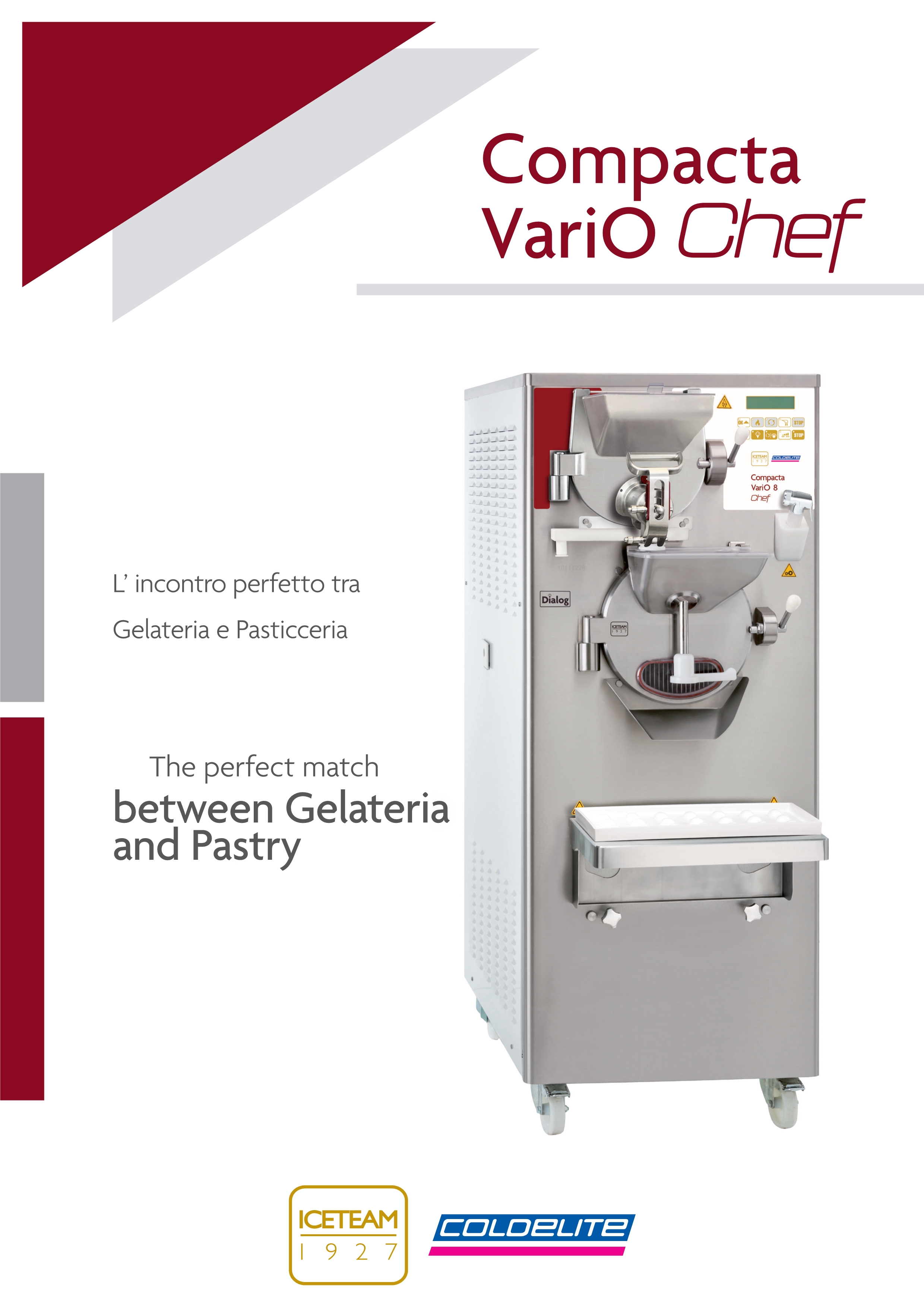 意大利冰淇淋机Compacta Vario Chef