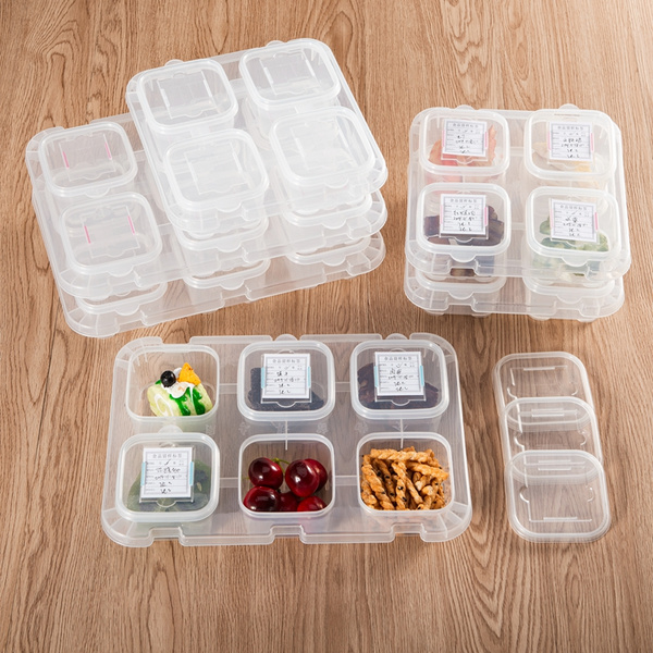 食品留样盒四分格六分格