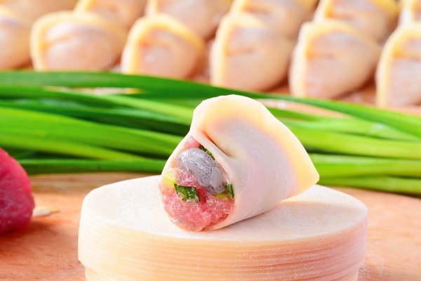 韭菜蝦仁鮮肉餃