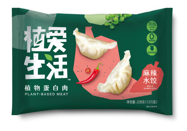 植爱生活麻辣水饺