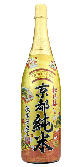 松竹梅京都純米清酒1.8L
