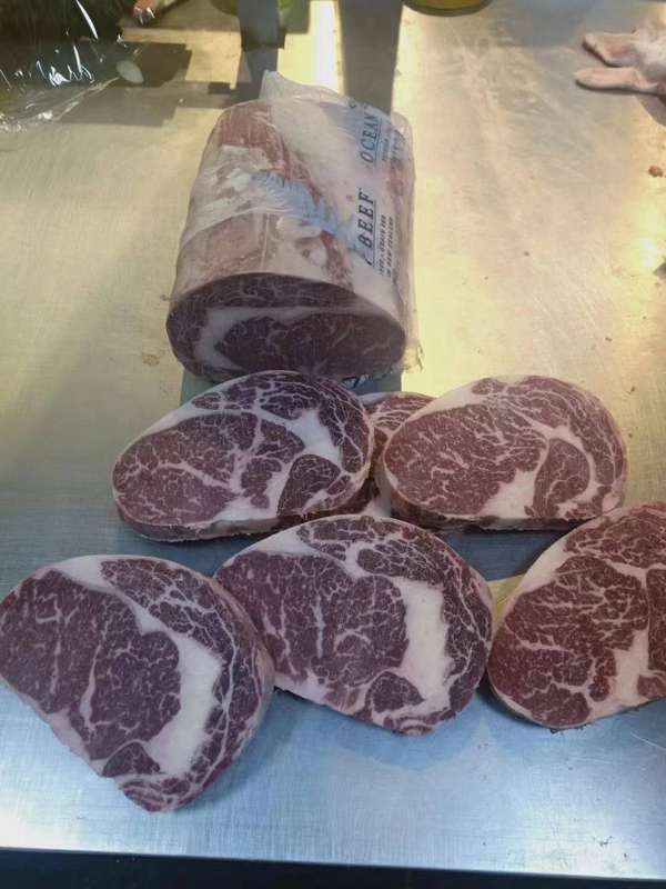 新西兰海景牛眼肉芯