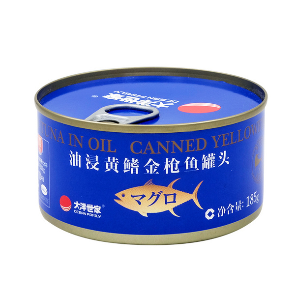 油浸黄鳍金枪鱼185g