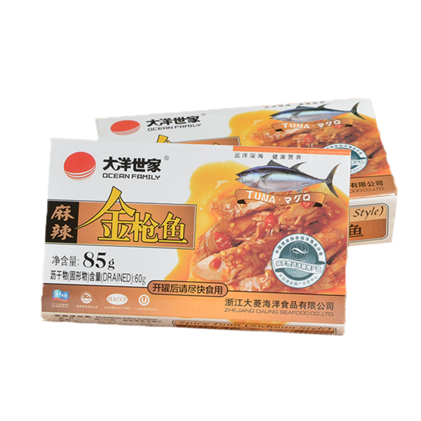 麻辣金枪鱼85g