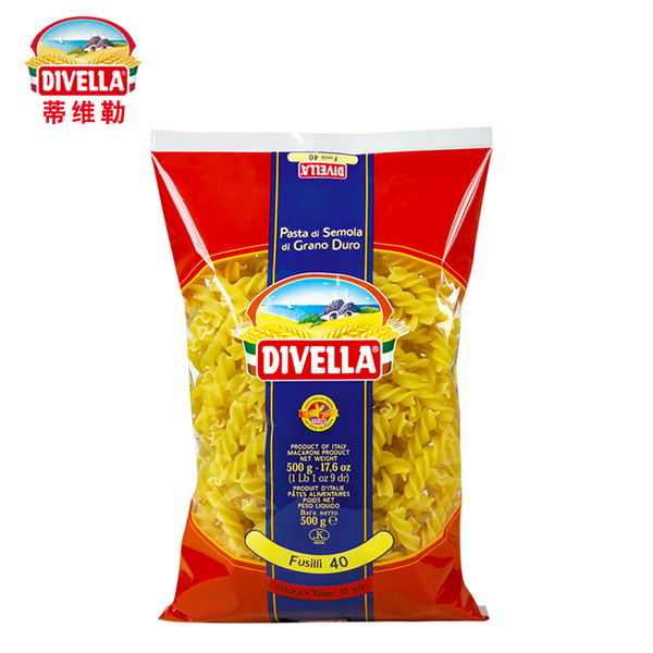 蒂維勒40號螺旋面500g