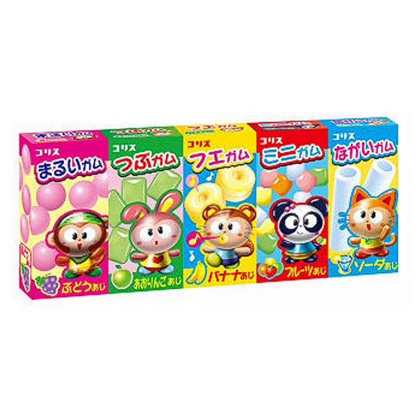 可利斯什锦水果味口香糖