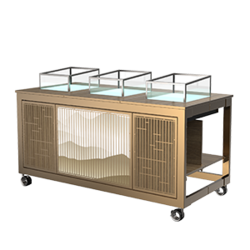 H款移动布菲车：