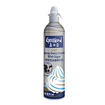嘉仕蓝 加糖喷射稀奶油
