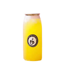 廠家直供氣泡水易拉瓶加厚PET塑料飲料瓶透明廣口可定制塑料瓶