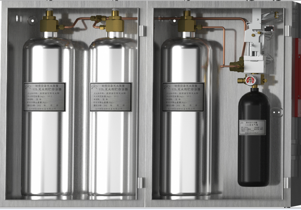 CMJS34-3-JA型厨房设备灭火装置叁瓶组系统